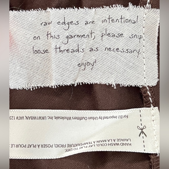 🆕 Free People Maya Strapless Brown convertible midi Dress or skirt size medium - Picture 12 of 14